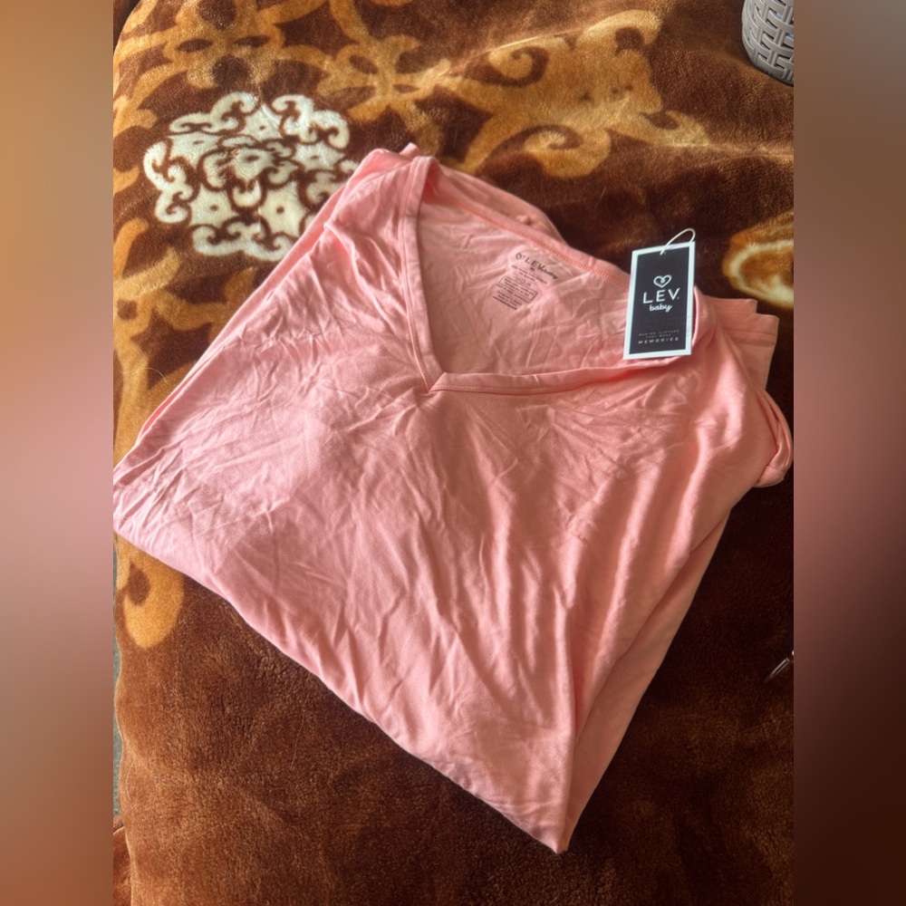 V neck nwt bamboo pj top